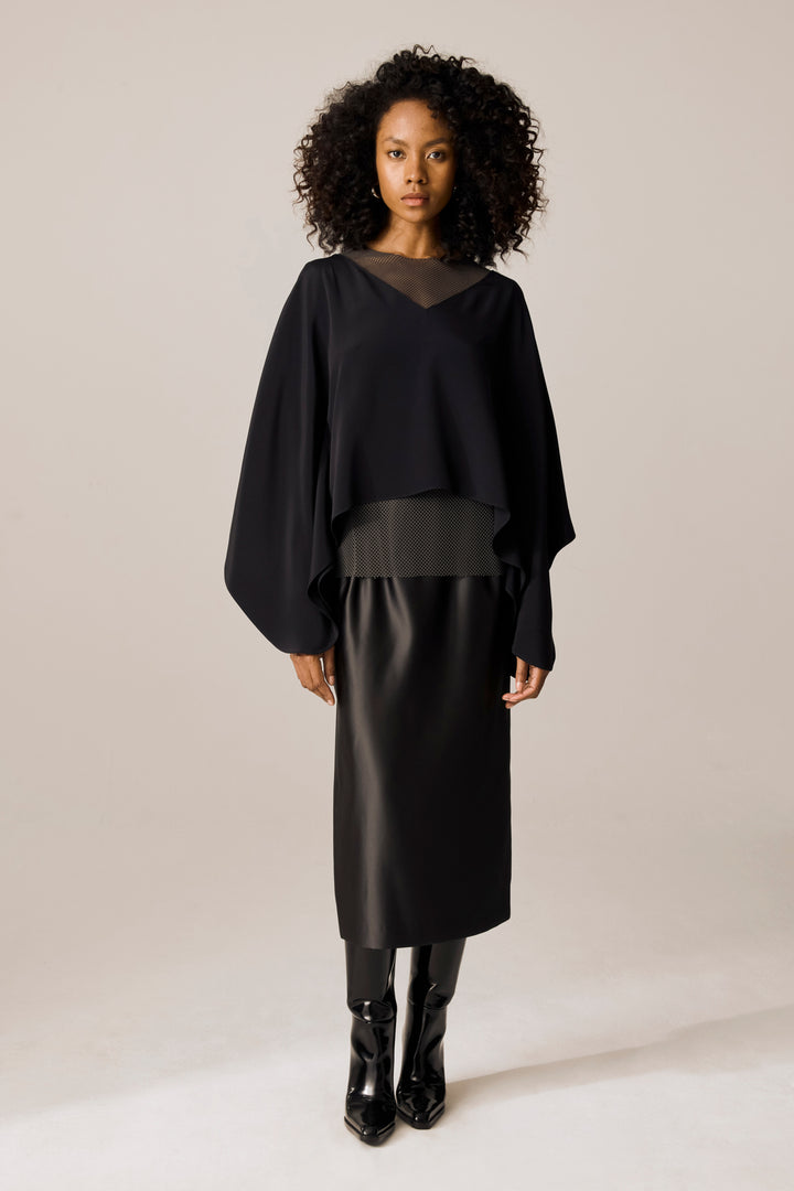 In-Salah Cape Top