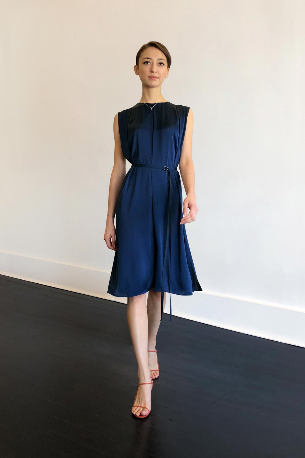 Fashion Designer CARL KAPP collection | Reunion Onesize Fits All cocktail dress Navy | Sydney Australia